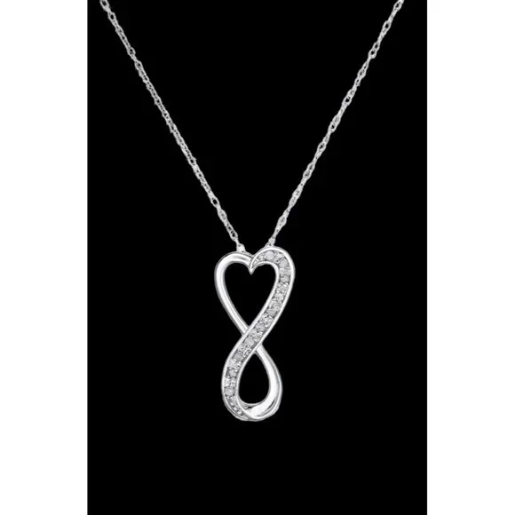 Diamond Necklaces Infinity Necklace Macys Macy Fine Jewelry